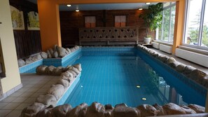 Indoor pool, outdoor pool
