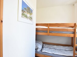 Bungalow | 2 Schlafzimmer, individuell eingerichtet, Bettwäsche