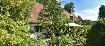 Gemutliches Ferienhaus mit Gartenlaube Amwaldrand