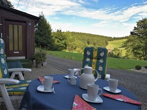 House | Balcony - Large Holiday Home Near Braunlage With Wood Stove and Roof Terrace (Braunlage)