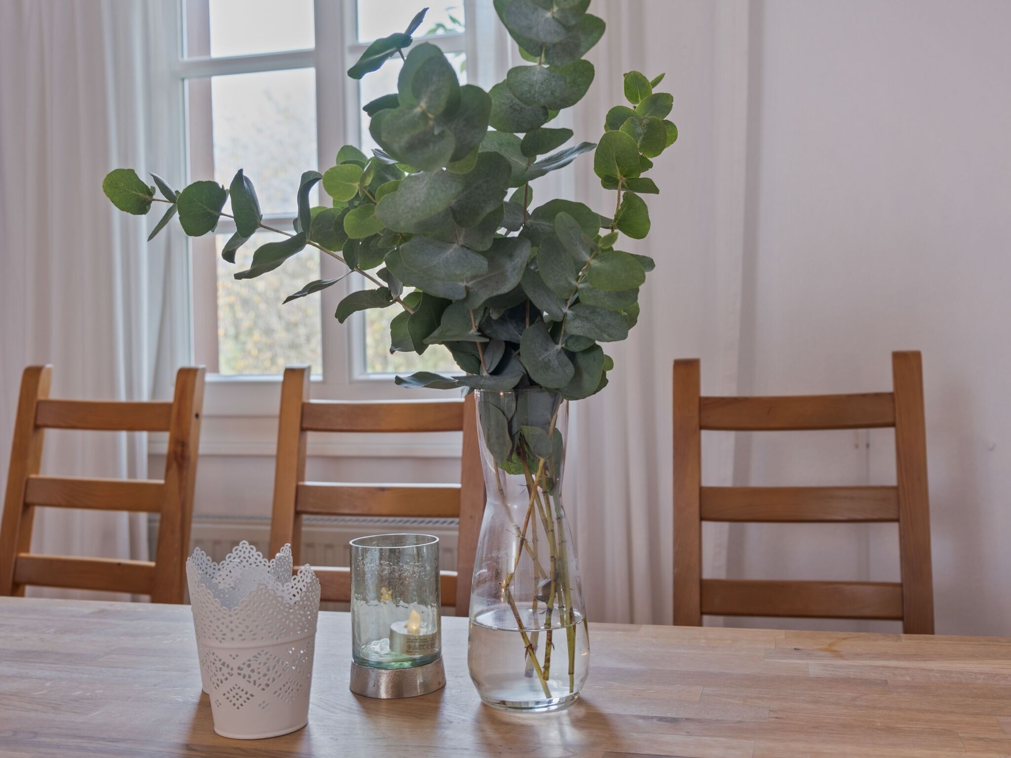 3 Schlafzimmer, individuell eingerichtet, Bettwäsche