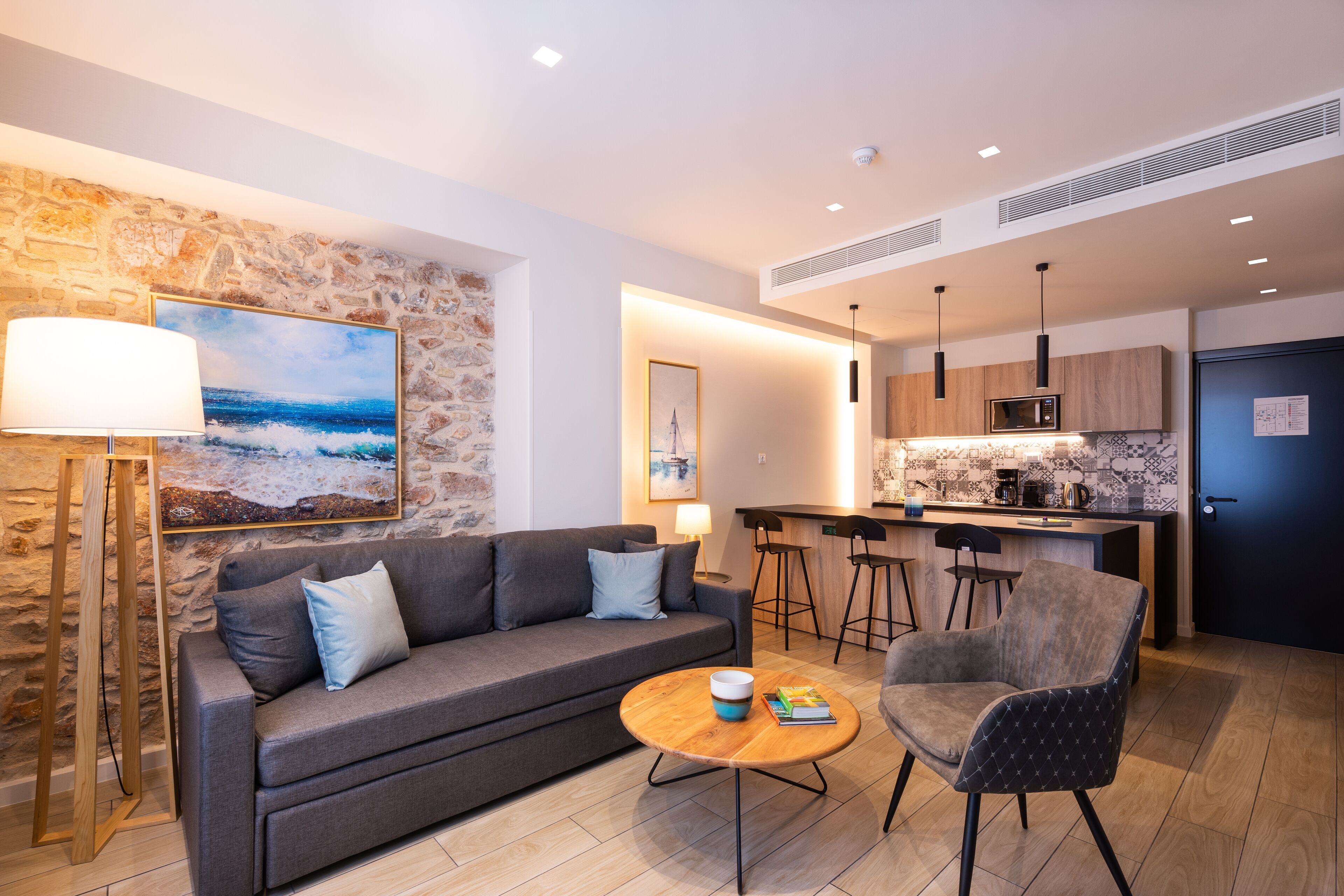 45-inch LED TV with satellite channels, TV