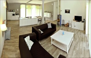 Living room - Family Escape With Garden (Saint-Quirin)
