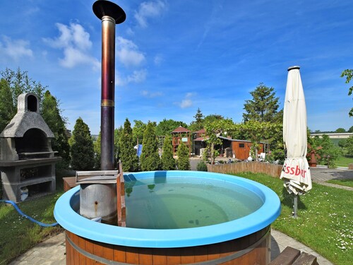 Pretty Holiday Home in Ballenstedt with Sauna, Hot Tub, Terrace