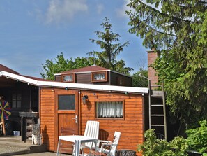 Balcony - Pretty Holiday Home in Ballenstedt with Sauna, Hot Tub, Terrace (Ballenstedt)