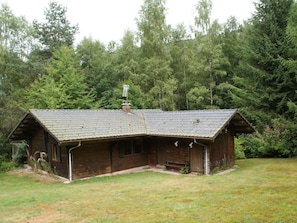Exterior - Wooden, Quietly-located Chalet With Garden on the Edge of the Forest in the French Countryside (La Bresse)