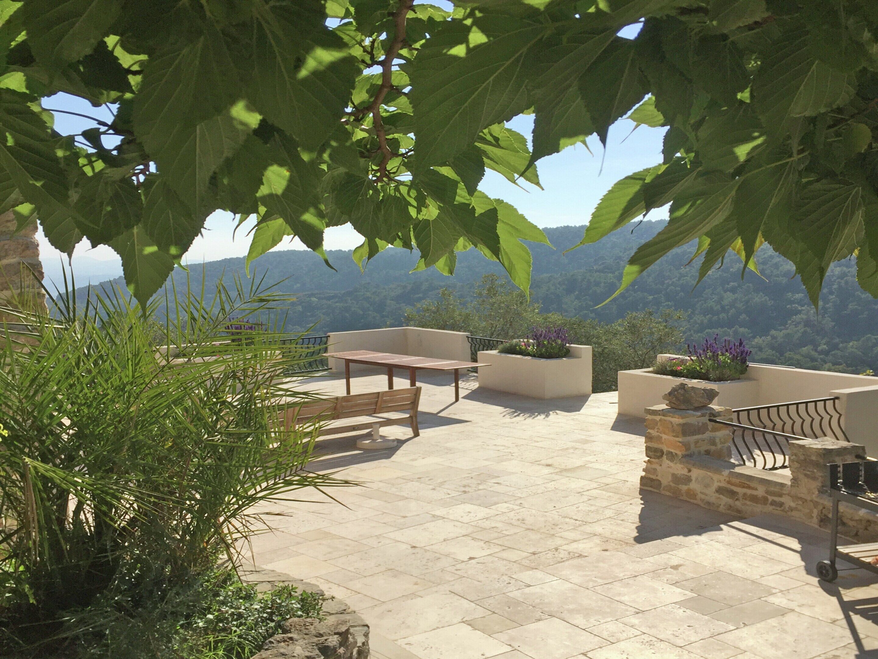 Vue depuis l’hébergement