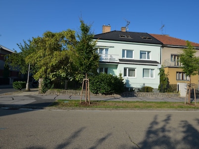 Pretty Apartment in Podebrady With Garden, Balcony, Parking