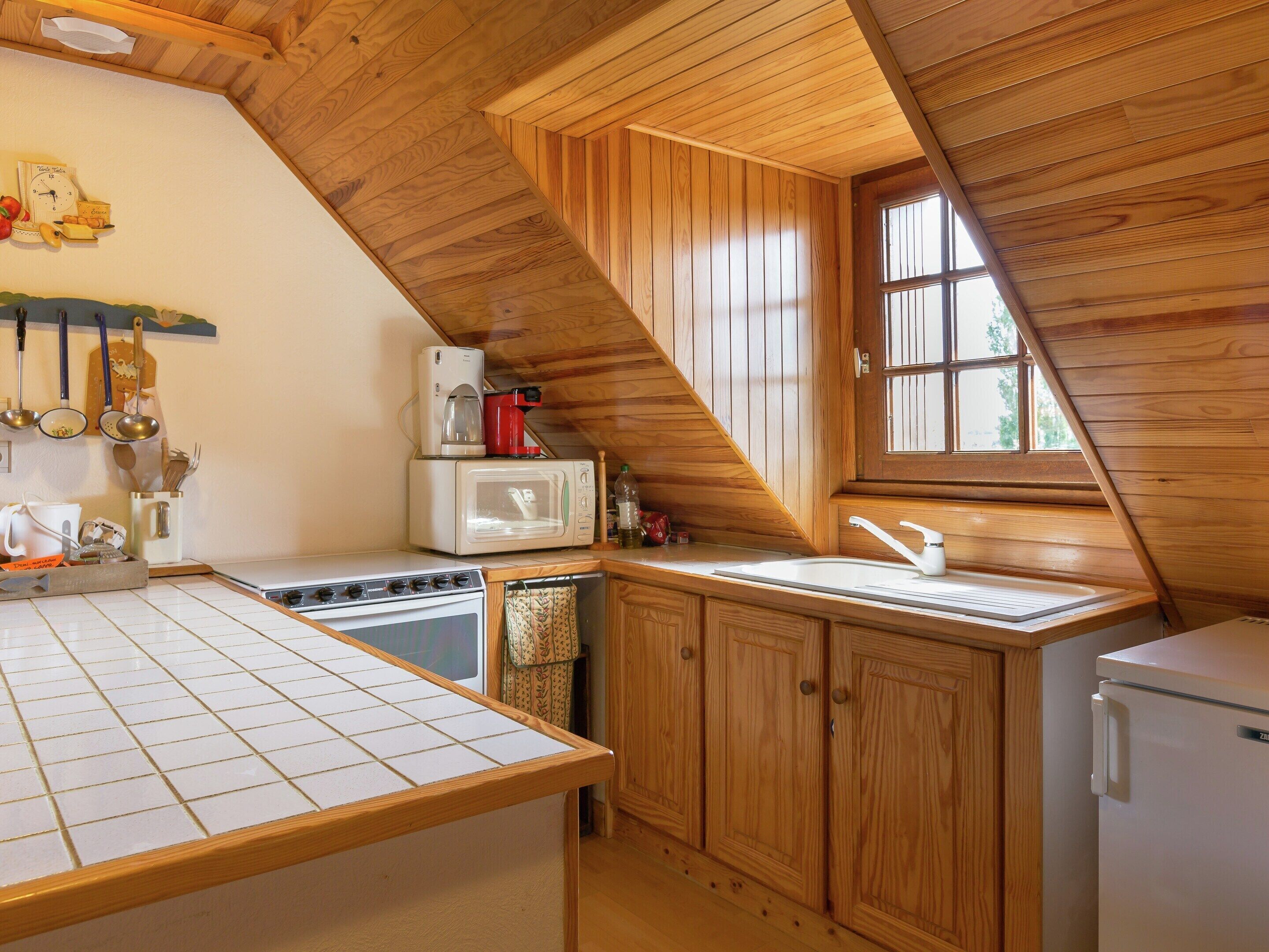 House | Private kitchen | Fridge, high chair