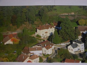 House | View from property - Mansion in Vecoux With Pool and Garden (Vecoux)