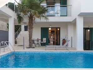 Pool - Wonderful 5 Bedroom Villa With Private Swimming Pool, Amazing sea View Terrace (Kastela)