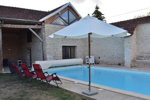 Pool - Villa With Spa & Pool (Channay)