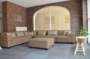 House | Living room - Holiday Home With Sauna (Swolgen)