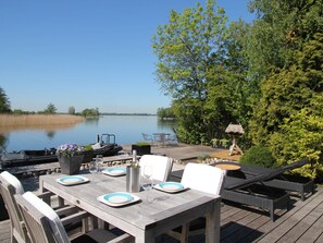 Balcony - Beautiful Romantic Cottage Directly by the Loosdrechtse Plassen (Kortenhoef)