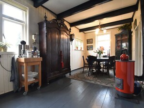 Dining - Welcoming Farmhouse With Parking, Terrace, Garden, Barbecue (Sint Maartensvlotbrug)