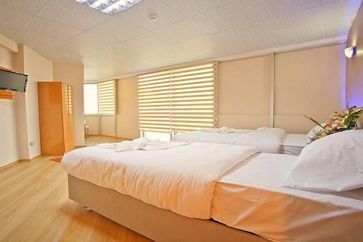 Standard Double or Twin Room | Minibar, desk, laptop workspace, blackout curtains