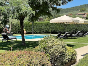 Villa | Pool | Indoor pool, outdoor pool - Villa in Tuscany With Private Pool & Views (Loro Ciuffenna)