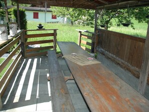 Balcony - Apartment in Frutigen With Garden, Terrace (Frutigen)