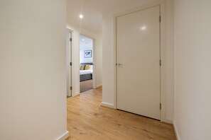 Two Bedroom Apartment (Flat 8) | Living area | Flat-screen TV - The Hoxton Apartments (London)