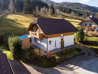 Fancy Chalet in Sankt with Sauna, Hot Tub, & Ski Storage
