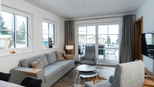 Living room - Lavish Apartment in Salzburgerland near Ski Area (Piesendorf)