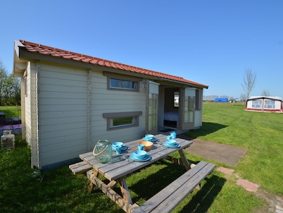 Serene Chalet at Small Campsite near Biesbosch Area