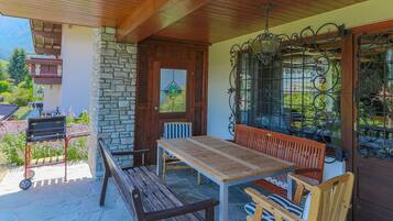 Ferienhaus | Balkon