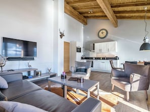 Living room - Apartment in Piesendorf near Lake with Sauna (Piesendorf)