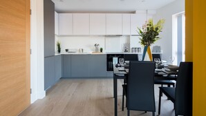 Two Bedroom Apartment | Private kitchen - Stunning flat in the heart of Shoreditch (London)