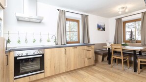 Apartment | Private kitchen | Fridge, microwave, oven, dishwasher - Scenic Apartment in the Center of Kaltenbach near Ski Area (Kaltenbach)