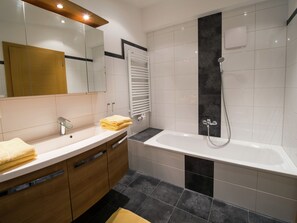 Dusche, Handtücher