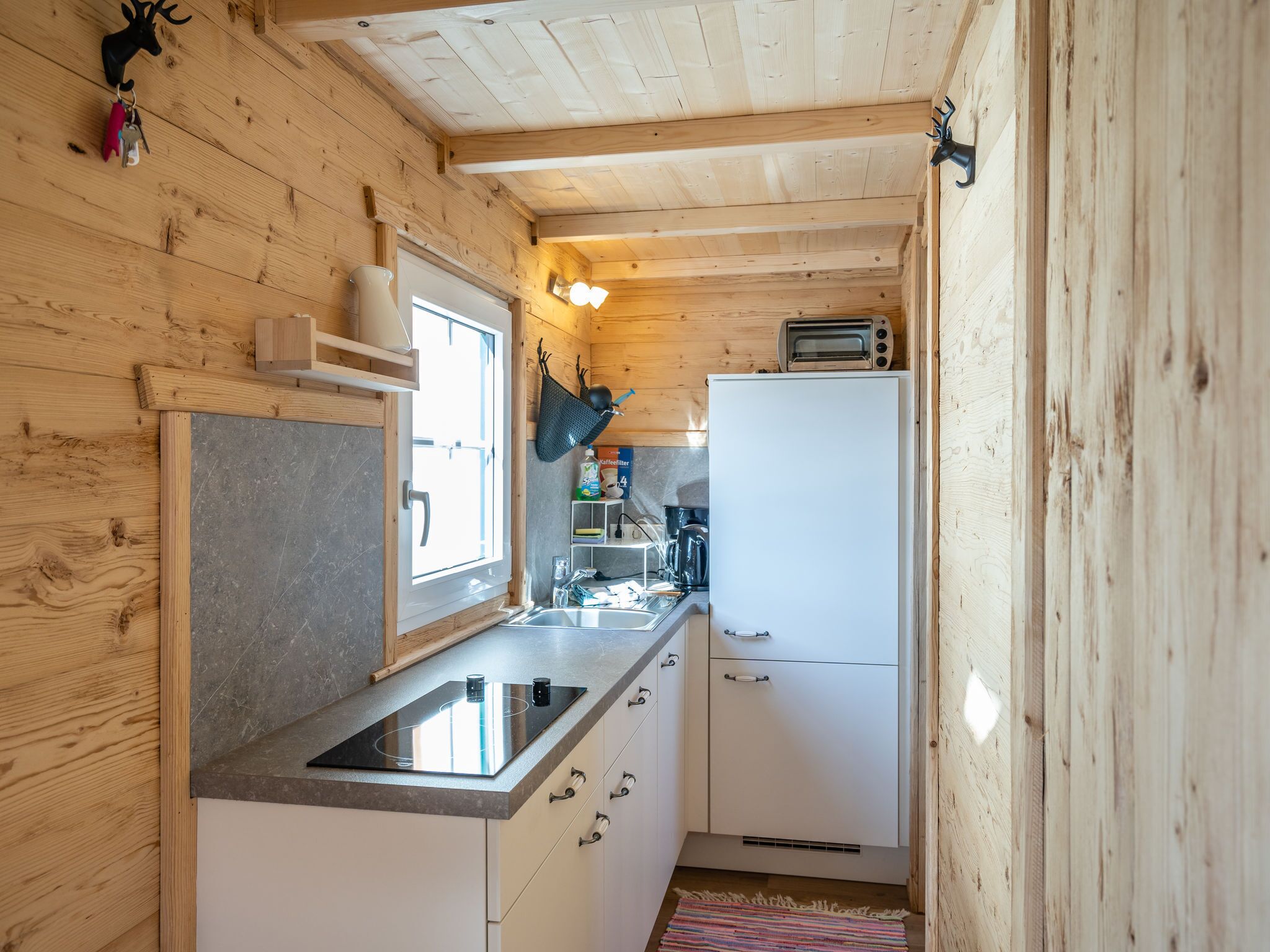 Private kitchen | Fridge, microwave, oven