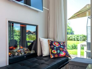 Living area - Modern Holiday Home in Kattendijke With a Garden (Kattendijke)