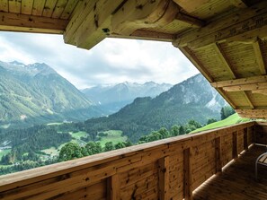 Chalet | Blick von der Unterkunft