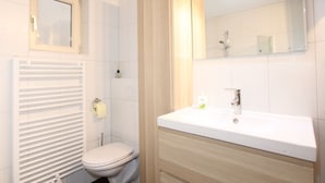 Bañera, toallas