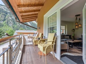 Balcony - Pleasant Penthouse in Mayrhofen With Sauna (Mayrhofen)