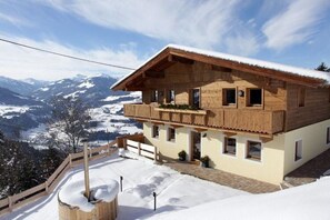 Chalet | Exterior - Gorgeous Chalet with Hot Tub in Tyrol (Hopfgarten im Brixental)