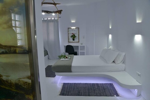 华丽双人房 | 客房内保险箱、熨斗/熨板、免费 WiFi、床单