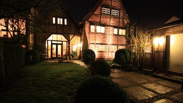 Front of property - evening/night