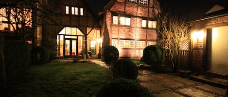 Front of property - evening/night