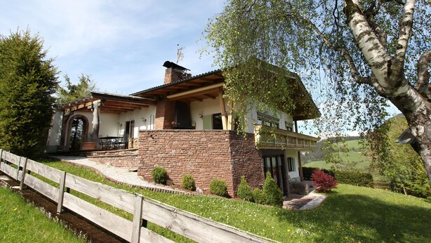 Villa | Exterior - Lush Villa on Ski Slope in Söll With Sauna & Steam Shower (Soell)