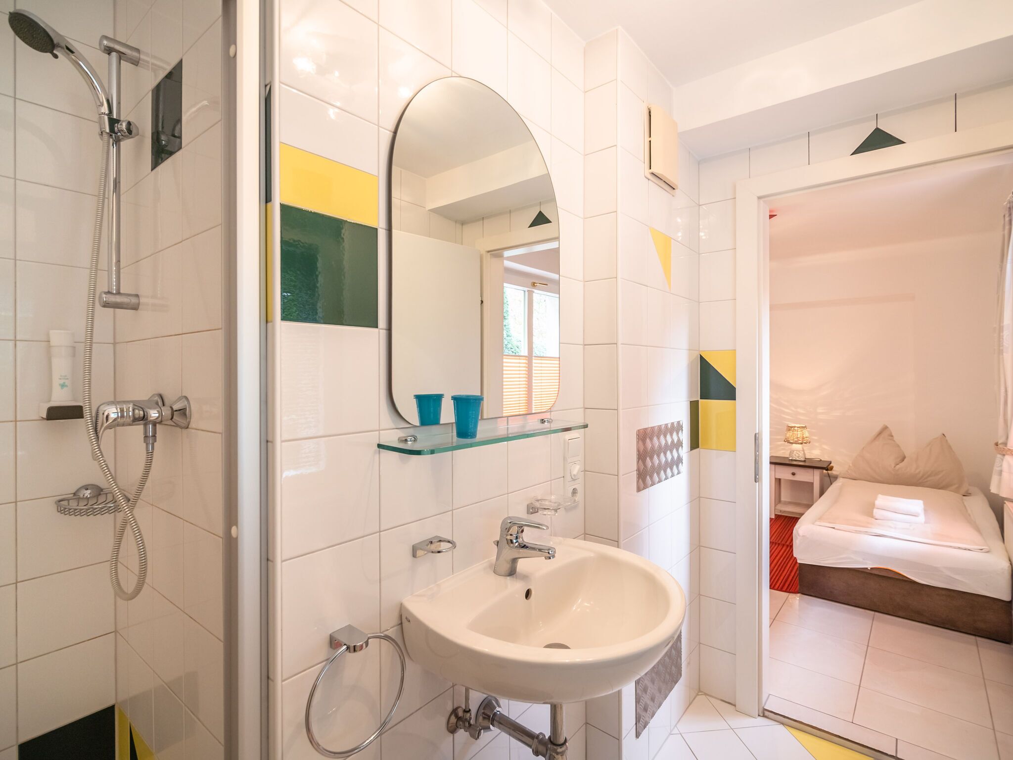 Apartment | Badezimmer | Badewanne, Handtücher