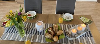 5-star apartment EG barrier-free, WiFi via DSL, Bad Brambach