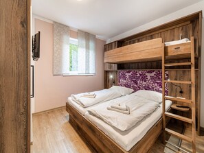 Appartement | 2 chambres, ameublement personnalisé, draps fournis