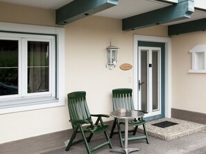 Balcony - Lovely Holiday Home With Private Sauna and Krimml Falls View (Krimml)