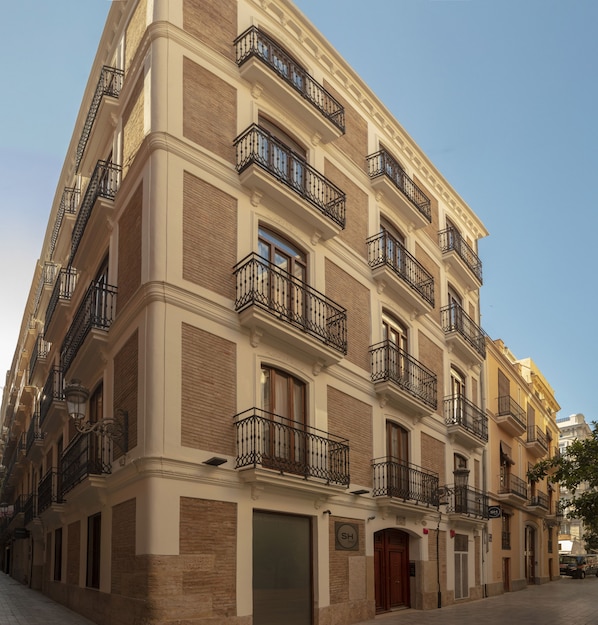 Façade de l’hébergement