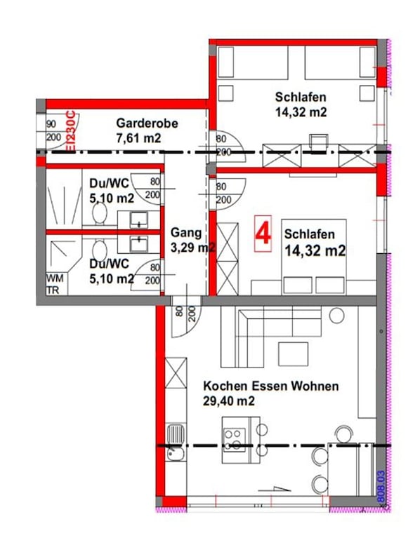 Apartment | Room amenity - Modern Apartment in Brixen im Thale (Brixen im Thale)