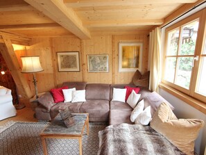 Nhà gỗ | Khu phòng khách | Lò sưởi