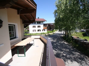 Apartment | Balcony - Comfortable Apartment in Brixen im Thale With Ski Storage (Brixen im Thale)