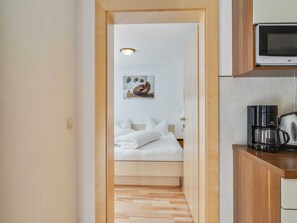 Apartamento | 2 dormitorios, mobiliario individual, ropa de cama